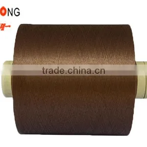 100% Dope Dyed Polyester Yarn Dty 150d 48f Nim for Home Textile Production thumbnail-4