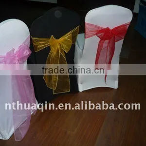 Organza Sash for Chair Cover Chair Sash for Wedding Banquet thumbnail-1
