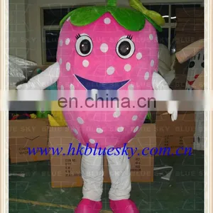 Bs2013 Cartoon Strawberry Mascot Costume thumbnail-1