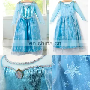 Frozen Princess Elsa Dress Wholesale KC-0015 thumbnail-1