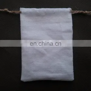 Custom Jewelry Pouch Linen Drawstring Pouch Wholesale Linen Pouch Printed Logo With Jute Strings thumbnail-2