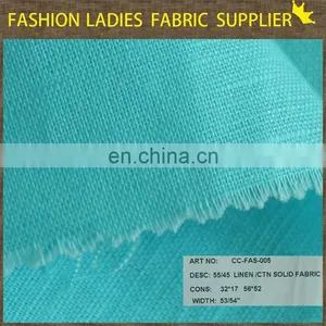 2014 New Design 55%ctn45%viscose Yarn Dye Fabric,linen/viscose Yarn Dye ,viscose/cotton Fabric thumbnail-6