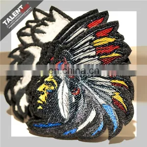 Wholesale Custom Private Woven Embroidery School Uniform Logo Name Badge thumbnail-1