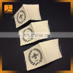 Self Adhesive Fabric t Shirt no Label Maker Cotton Clothes Laundry Barcode Sticker Label thumbnail-3