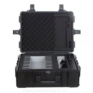Plastic Tablet Trolley for Schools - 10 USB Ports thumbnail-1