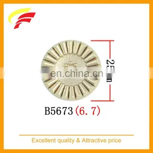 Flower Style Fancy Zamak Metal Sewing Button for Coat thumbnail-3