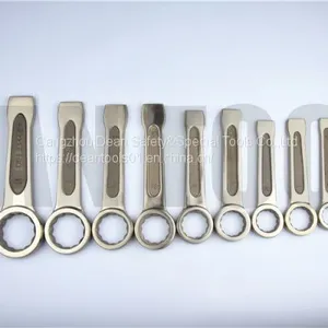 Non-sparking Box End Stricking Wrench,Hazardous Area Striking Wrenchm,Hammering Wrench thumbnail-2