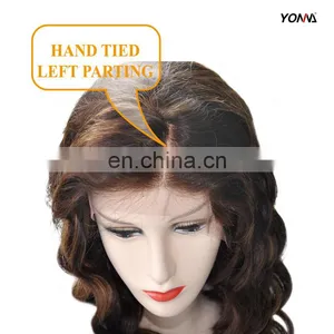 Cheap Wholesale Side Part Human Hair Lace Wig Loose Wave Lace Frontal Wig For Black Women thumbnail-5