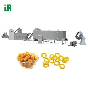 Puffed Cereals Basing Corn Snack Food Factory Processing Line Machine thumbnail-1
