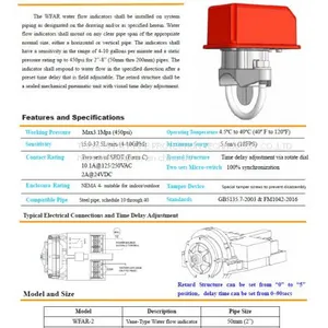 High Quality Water Flow Switch With Retard thumbnail-1