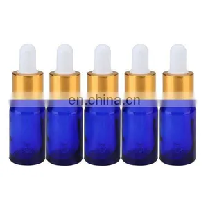 10ml Cobalt Blue Glass Bottles With Glass Eye Droppers Essential Oil Bottle thumbnail-4