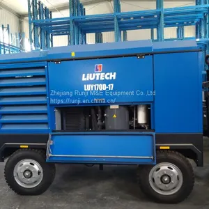 LUY170D-17 17bar 17m3 per Min of Oil Free Electric Screw Air Compressor Machines Prices thumbnail-1