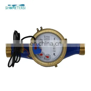 Dn20 Dry Dial Type Cold Brass Water Meter With Pulse Output thumbnail-3