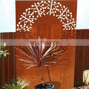 Corten Garden Corten Steel Screen thumbnail-4