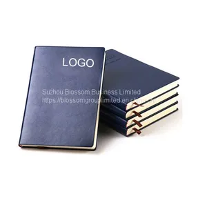 High Quality Hardcover PU Leather Notebook thumbnail-1