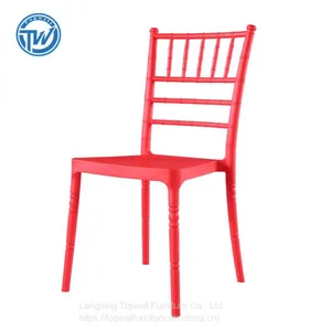 DC-6011 Topwell High Quality Plastic Chair Dining Chair Stackable Chair thumbnail-2