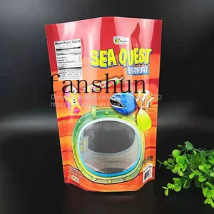 Printed Food Grade Stand-up Packaging Bags/self-sealing Snack Bags thumbnail-2