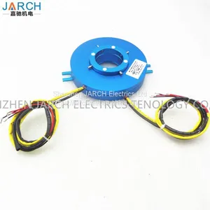 High Speed ID 12.7-60mm, 1~12 Rings，Pcb Slip Ring, Flat Slip Ring, Pancake Slip Ring thumbnail-1