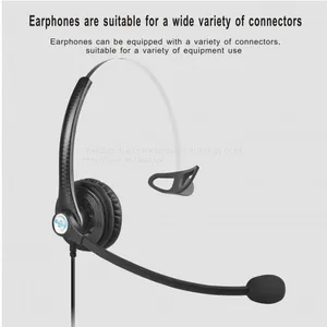 China Beien A16 QD Telephone Call Center Headset Noise-cancelling Headset Customer Service thumbnail-1