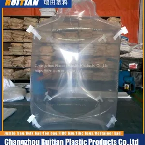 Bottleneck Type FIBC PE Inner Liner Bag/Dimension and Thickness Customized PE Inner Liner Bag thumbnail-2