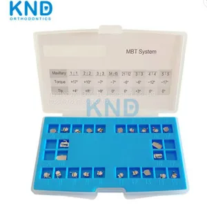 KND Ortho Good Quality Dental Materials Metal Self Ligating Brackets Orthodontics thumbnail-2