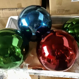 Red Shiny Stainless Steel Ball thumbnail-5