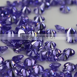 Wholesale Incomparable Beautiful 8mm Round Siam Zircon thumbnail-6