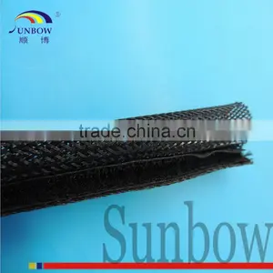 SUNBOW High Quality Flexible,Semi-Rigid, Split Self-Wrap Braided Sleeving thumbnail-6