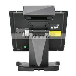 Touch Screen Pos System Cash Register Terminal Machine Dual Screen All In One i5 VFD Customer Display thumbnail-1