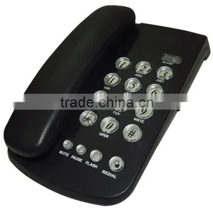 Crystal Key Button Basic Function Telephone Set for South American thumbnail-1