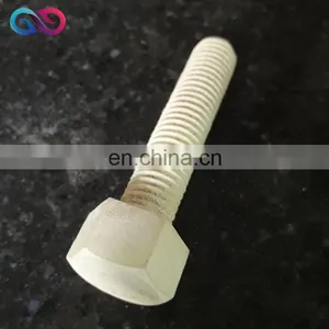 Composite Fiberglass FRP GRP Stud Bolt for Sale FRP Thread Rod GRP Fully Threaded Bolts and Nuts thumbnail-5
