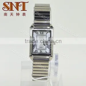 High Quality Quartz Watch With Stainless Steel Expansion Band thumbnail-1