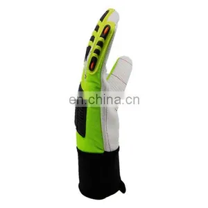 TPR Protection Cotton Palm Impact Mining For Oil And Gas Industry Work Safety Gloves thumbnail-2