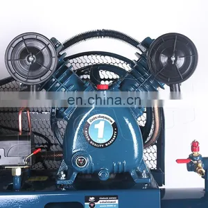 Bison China 2.2Kw Belt Driven Compressor 230V 8Bar Belt Driven Piston Air Compressor thumbnail-5
