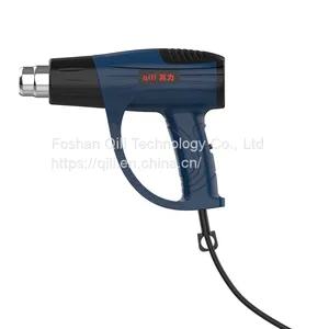 Qr-612A Qili Factory Wholesale Rear Button Intelligent Temperature Control LCD Digital Display Hot Air Gun thumbnail-4