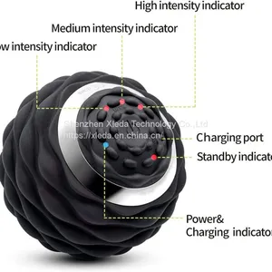 Factory Vibrating Massage Ball 4-Speed High-Intensity Vibrator Massagers Roller Ball thumbnail-3