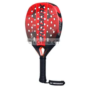 Low MOQ High Quality 100%Carbon Padel Tennis Racket Beach Paddle Tennis Racket thumbnail-5
