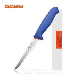 Boning Knife, Flexible Straight Blade Processing Knife, Hunting Camping Knife，Super Sharp Fillet Knife, German Stainless Steel Chef Knife Softgrip, Prep Chicken & Fish With Ease thumbnail-1