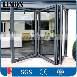 Hot Selling Aluminum Bi-folding Windows and Doors With Low Price thumbnail-2