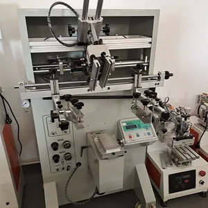 Automatic Roll to Roll Curved Cylinder Screen Printing Machine for Plastic/Paper Cup and Bottle thumbnail-4