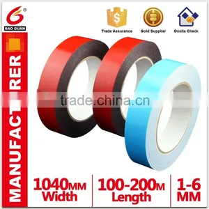 0.4mm-5mm Black Eva Foam Black Foam Tape Customized Double Sided Strong Adhesive Acrylic Foam Tape thumbnail-3