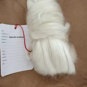 Wholesale Basuto Mohair Top 31/32mic Combed Sliver thumbnail-1