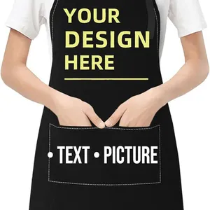Personalized Custom Aprons Customized Apron for Cooking Baking BBQ thumbnail-1