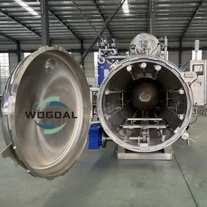 China Professional Manufacturer High Pressure Processing Spraying Type Autoclave Machine for Food Sterilization thumbnail-3