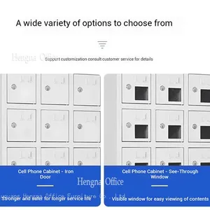 China Factory Wholesales Durable 40-Door Secure Mobile Phone Charging Locker With Safety Power Outlet for Airports, Malls, and Public Spaces thumbnail-1