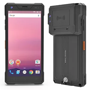 HP551P Cheapest Factory IP66 4GB+64GB Android 12 Rugged PDA Handheld With Barcode Scanner, UHF RFID NFC and Fingerprint Option thumbnail-1