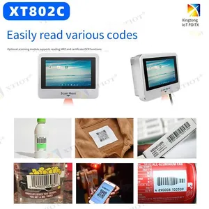 Xingtong Xt802c Android Scanning All-in-one Machine, Touch Screen Industrial Control Intelligent Terminal, Manufacturer of All-in-one Machines for Production Line Workstations thumbnail-3