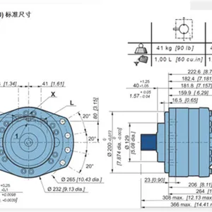 Hydraulic Motor MSE02 MSE08 MSE02-2 MSE02-2-1LA-F03-2A81-YJKM Piston Pump Motor Sensor Hydraulic Pump thumbnail-4