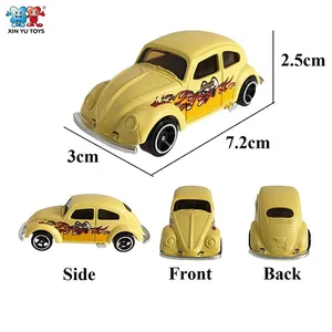 1:64 Scale Diecast Cars Metal Toy Vehicle 8 Models for Kids thumbnail-3