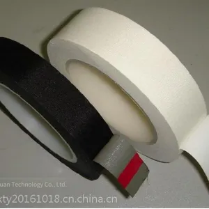 Acetate Cloth Die-cut Release Paper, Acetate Cloth, Nylon Acetate Cloth Tape, Black and White High-temperature Acetate Adhesive Tape thumbnail-1